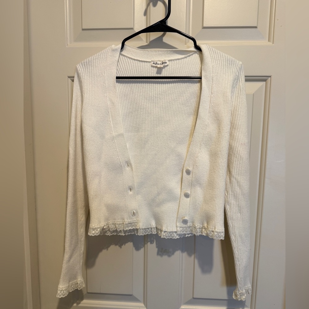 Love and lemons lace cardigan